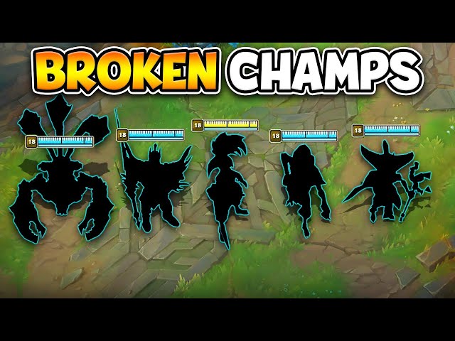 THESE CHAMPIONS ALL GOT INSANE BUFFS! (THE MOST BROKEN CHAMPS)