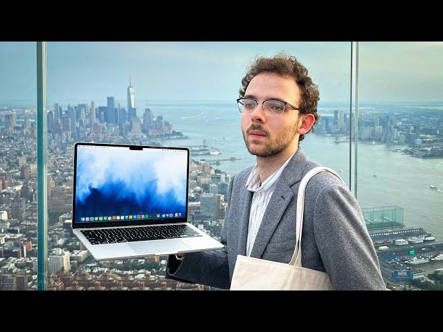 M2 MacBook Air - A Day in the Life in NYC