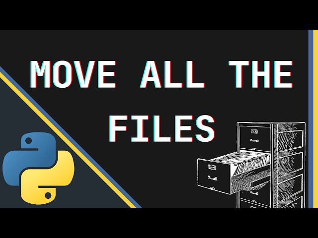 How to Copy MILLIONS of Files With shutil!