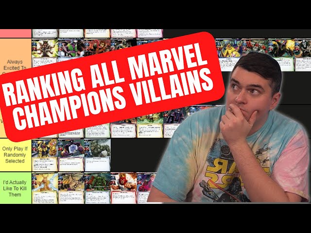 Ranking Every Marvel Champions Villain - Through X-Men!