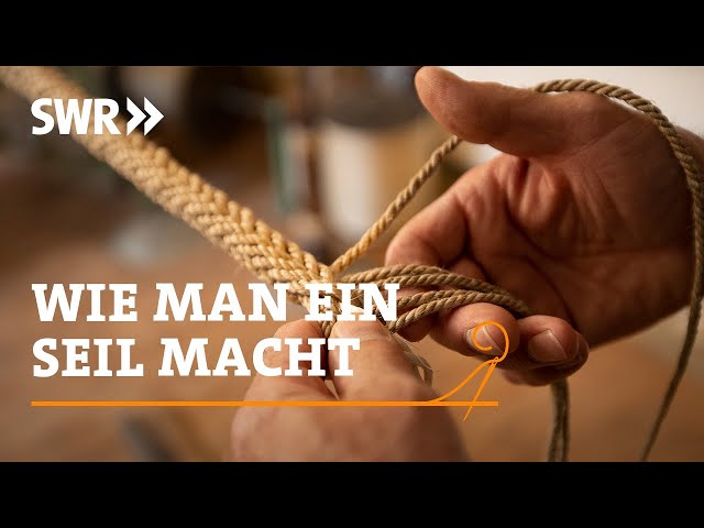 How to make a rope | SWR Craftsmanship