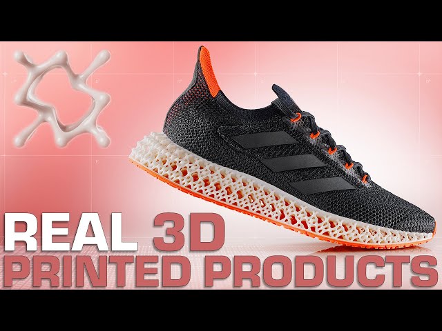 The Art & Science of Adidas' 3D Printed Shoes | Real 3D Printed Products