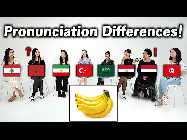 Arabic vs Persian vs Turkish Word Differences in Middle Eastern Countries!!