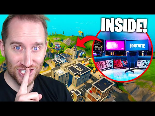 I Built a SECRET Gaming Room in Tilted Towers!