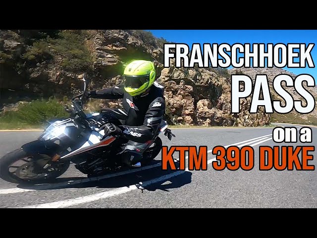 Road testing a road: The Franschhoek Pass is Don’s favourite road. Ever. Anywhere.