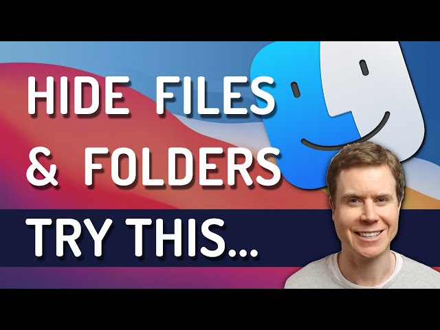 Hide Files, Folders, Apps & Drives on Mac - The EASY Way...
