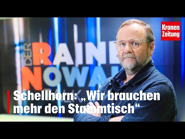 Gastronom Sepp Schellhorn: „Wir brauchen mehr den Stammtisch“ | krone.tv RAINER NOWAK