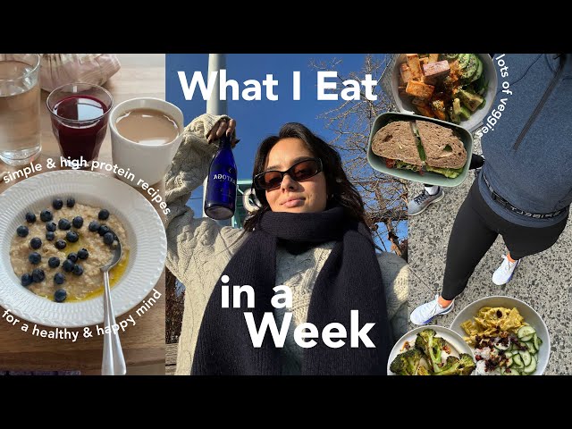 what I EAT in a busy week in NYC | high protein & simple recipes