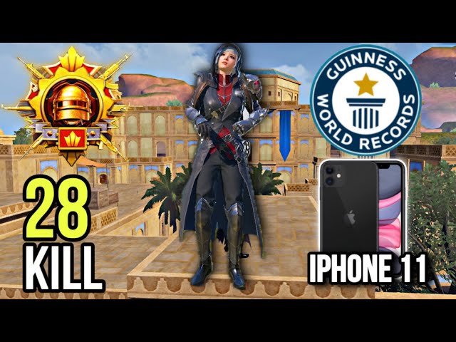 28KILL😱 ! IN 3 MATCHES NEW BEST GAMEPLAY IN MAP LIVIK / IPHONE 11🔥