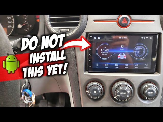 How to Test an Android Car Stereo w/o Installation