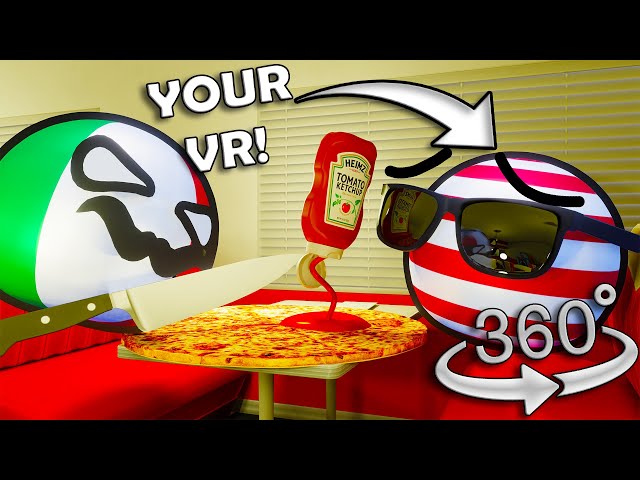 POV: You're at Italy's Restaurant (DO NOT PUT KETCHUP ON A PIZZA!) (360 VR)