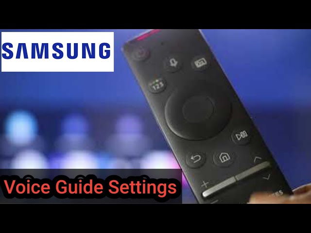 How to Turn off Voice Guide Settings on Samsung TV || How to Disable Voice Settings on Samsung TV