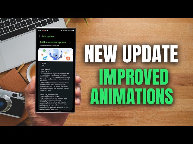 One UI 6.0 New Update Brings in Animations & Stability Improvements !!!