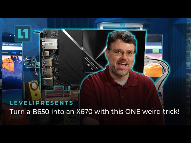 Turn a B650 into an X670 with this ONE weird trick!
