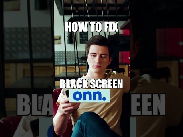 Black Screen on an ONN TV? Do this! 📺 #Shorts