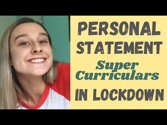 Writing a Personal Statement or Scholarship App in Lockdown? -  5 Tips for Getting Supercurriculars