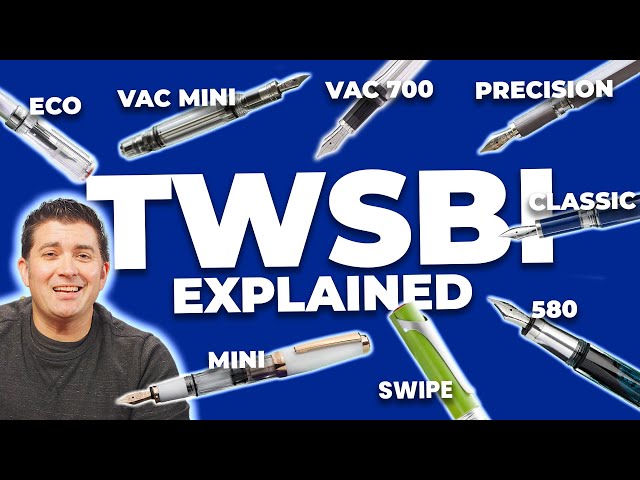 Every TWSBI Fountain Pen - Explained!