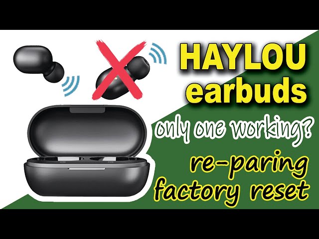 Haylou GT1 Bluetooth Earbuds Pairing Problem | Re-pairing | Factory Reset | GT1/GT2/Pro/Plus/T15