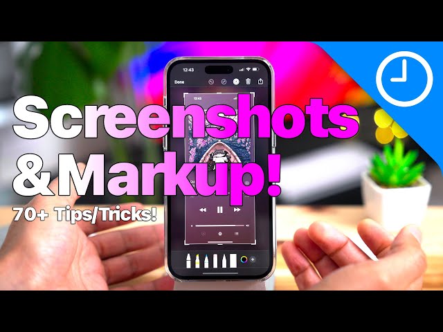 iOS 101: iPhone Screenshots master class - 70+ tips! Do you know them all?