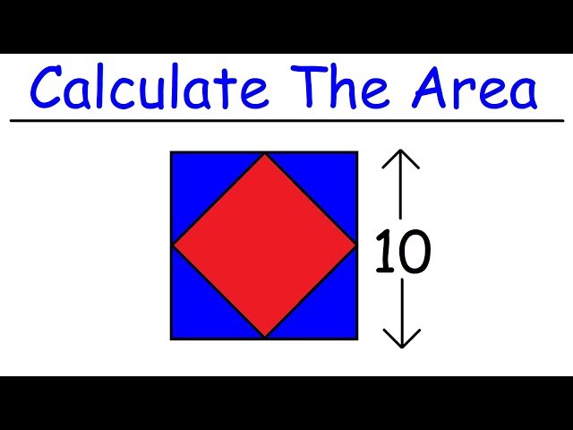How To Calculate The Area Between Two Squares