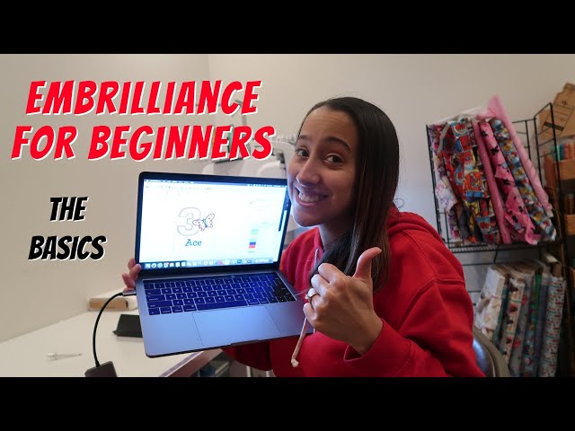 EMBRILLIANCE ESSENTIALS TUTORIAL: THE BASICS FOR BEGINNERS! EMBROIDERY SOFTWARE