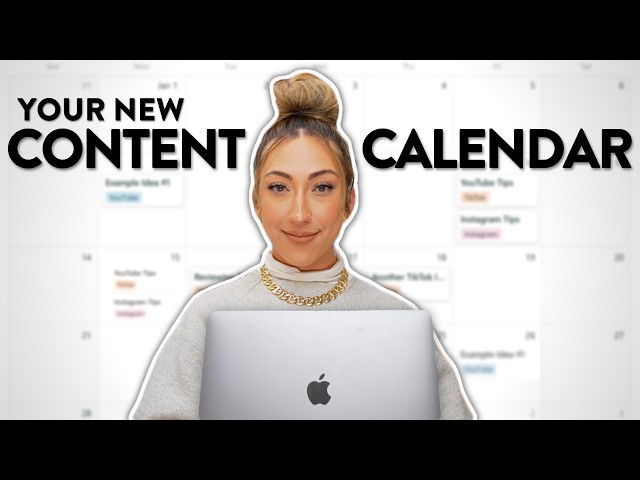Content Calendar Notion Tutorial + free template 📅💡 how to use notion for content creators
