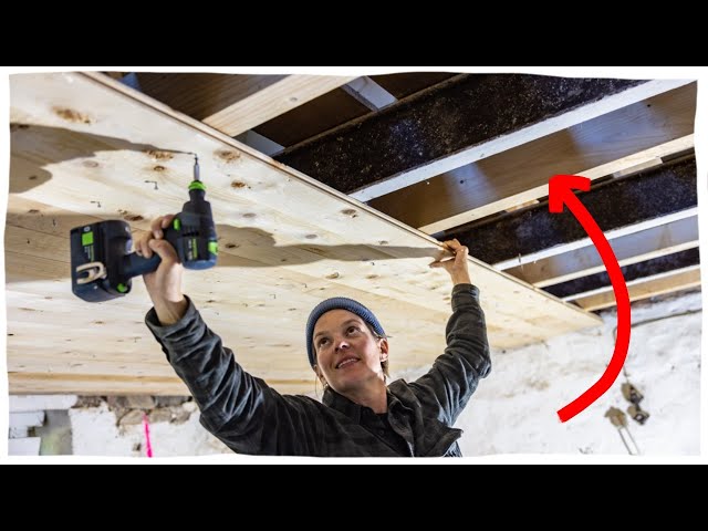We built a new floor! (Rescuing a 120 year old house)