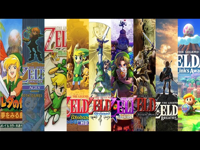 The Evolution of The Legend of Zelda Games