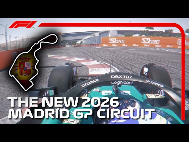 This is the NEW Madrid Street Circuit that F1 Will Race At in 2026!