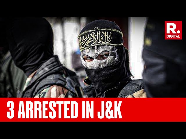 J&K Police Arrests Three Individuals For Receiving Goods From Pakistan