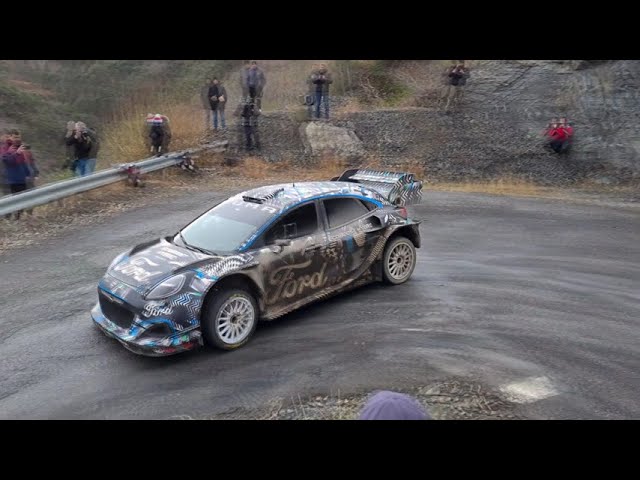 Sébastien Loeb TEST FORD PUMA WRC 2022