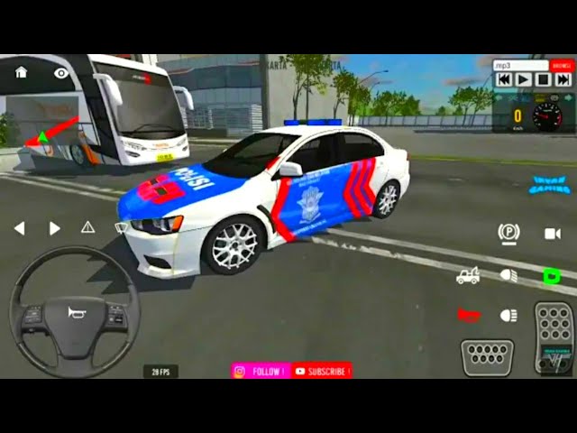 Mobil Polisi Patroli Kejar Dan Tangkap Penjahat Nakal - Mobil Balap Simulator Android Gameplay