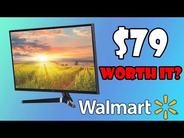 Walmart's $79 Monitor - Worth It?