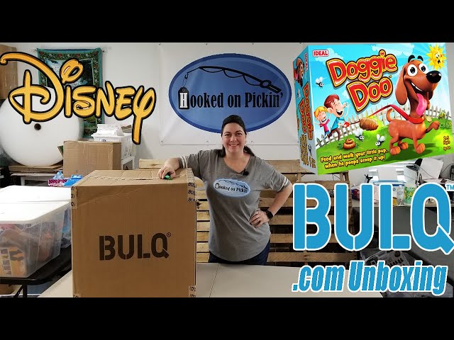 Bulq.com Unboxing with Toys &  Games & Disney Items - Will Everything be Brand New? Online Reselling