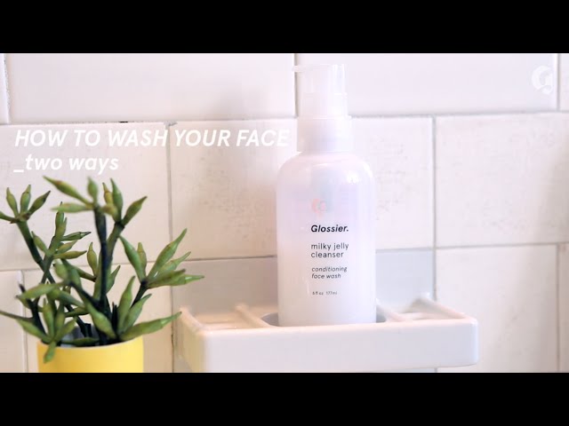 How to: Glossier Milky Jelly Cleanser