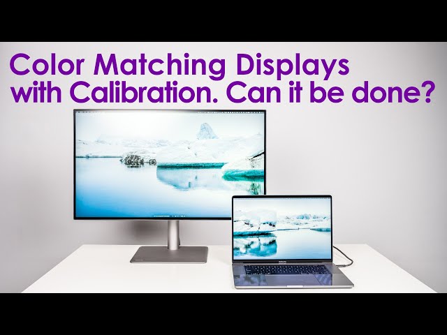 Can you color match 2 or multiple different displays and should you?