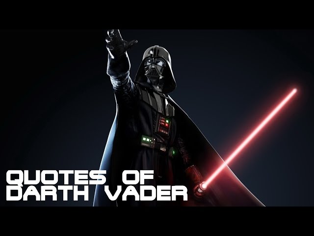 Quotes of Darth Vader HD