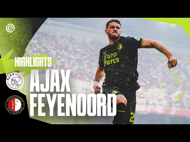 HATTRICK GIMENEZ in a HISTORIC #Klassieker 🤩 | Highlights Ajax - Feyenoord | Eredivisie 2023-2024