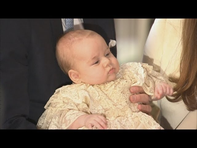 Prince George's Christening: Royal Family gather for service