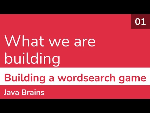 Building a WordSearch Game - Full Course