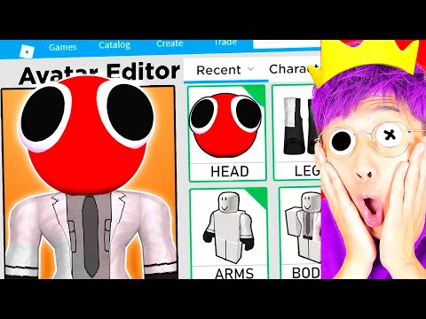 Making *RED* RAINBOW FRIENDS A ROBLOX ACCOUNT!? (WE GOT HACKED!)