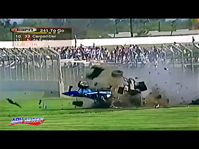 Greg Moore Fatal Crash 1999 CART Fontana