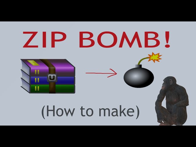 How to make a zip bomb