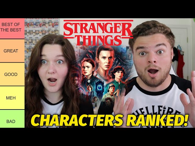 Stranger Things Characters Ranked! (TIER LIST)