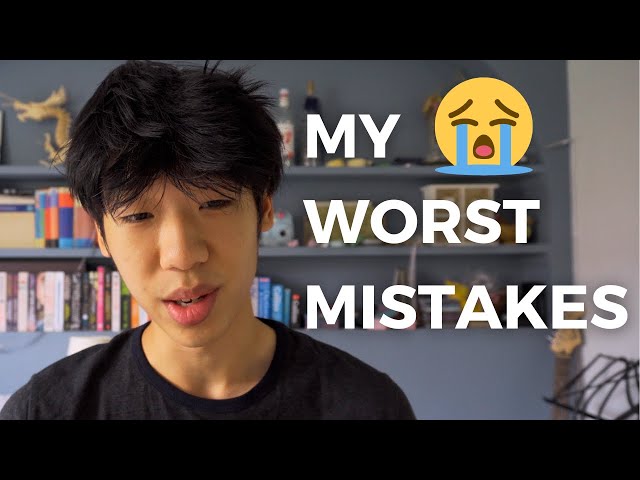 My WORST MISTAKES at Sixth Form (Year 12 & 13)