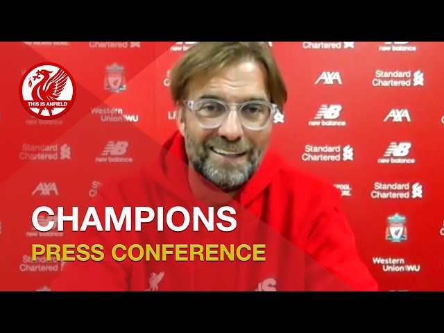 Liverpool FC Premier League Champions | Jurgen Klopp Press Conference