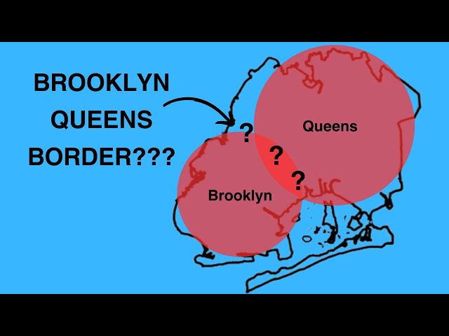 Where is the Brooklyn Queens Border?