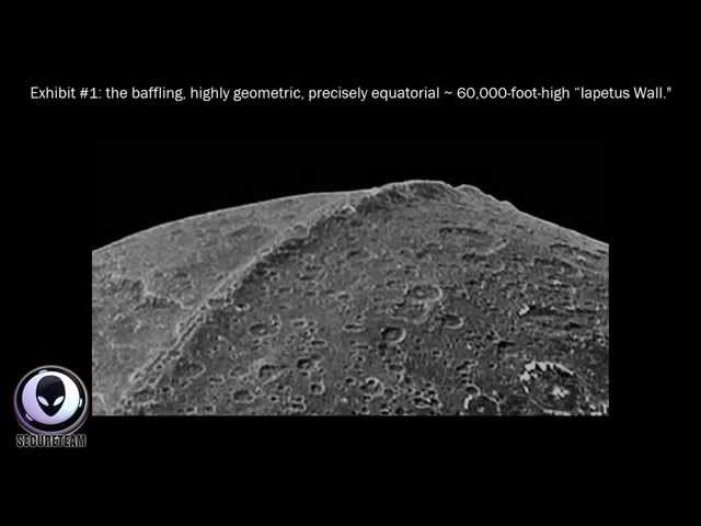 5/15/2014 EXPOSED ALIEN SHIP POSING AS A MOON OF SATURN - NASA COVERUP