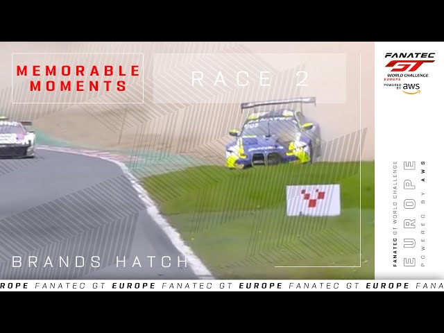Valentino Rossi's Nightmare Steering Issue at Brands Hatch! | Fanatec GT World Challenge Europe 2024