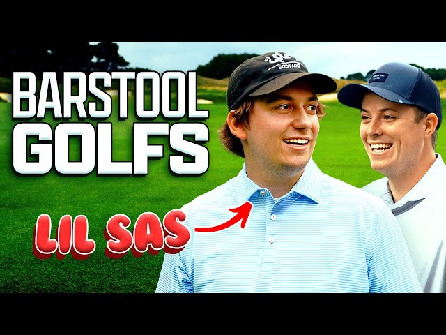 Playing 9 Holes with LIL SAS | Barstool Golfs